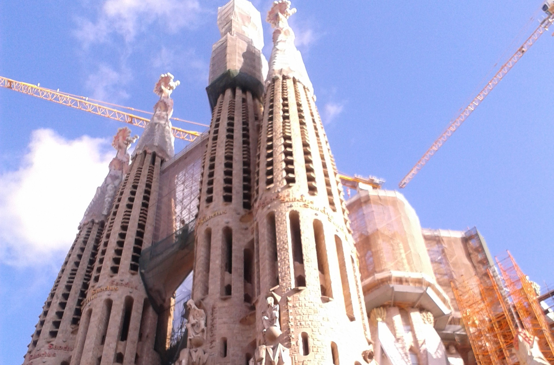 The second best thing I see in the morning – La Sagrada Familia