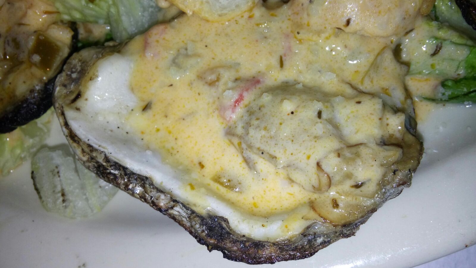 Oyster dish