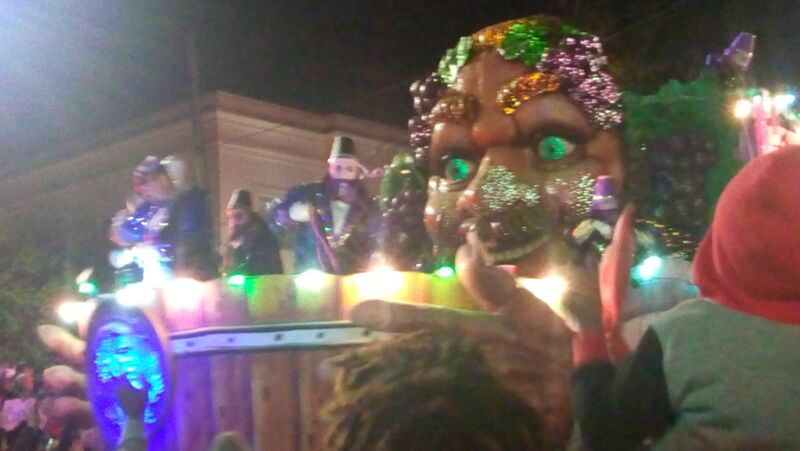 Bacchus float