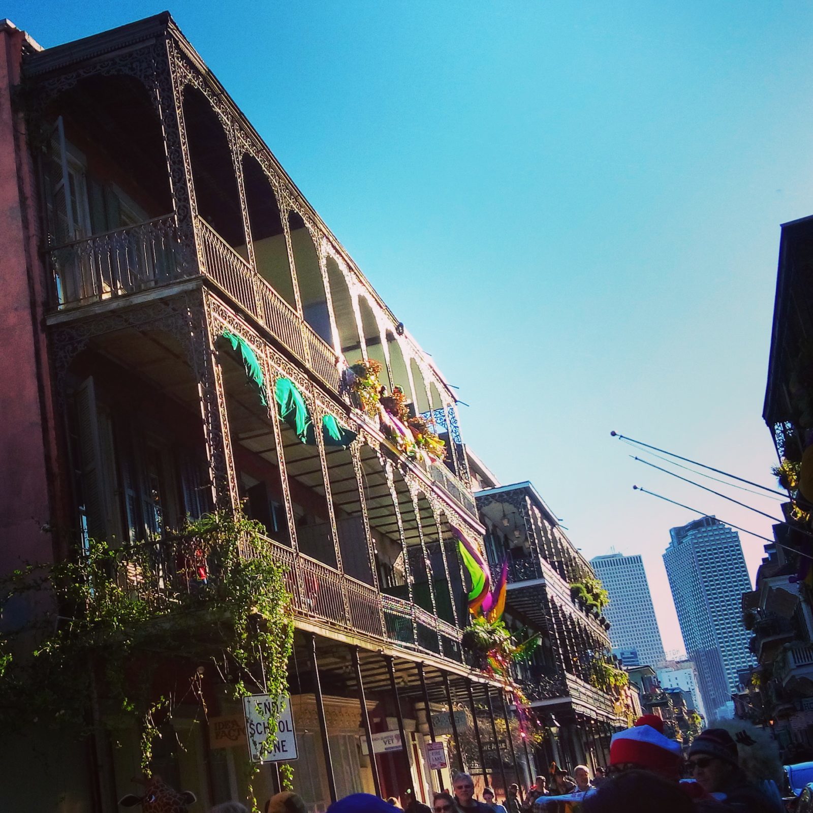 Building in the French Quarter