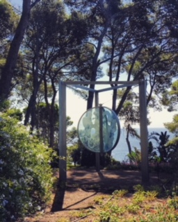 Art in the Botanic garden of Cap Roig