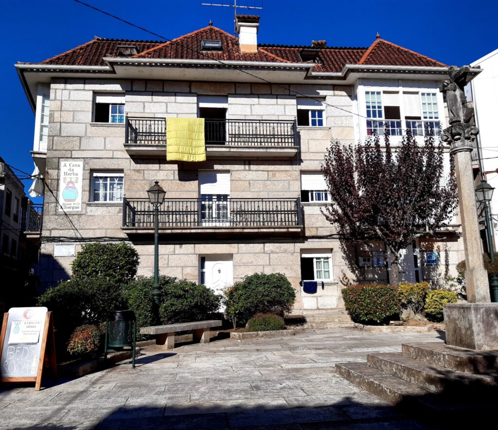 Hostal in Redondela on the Camino de Santiago