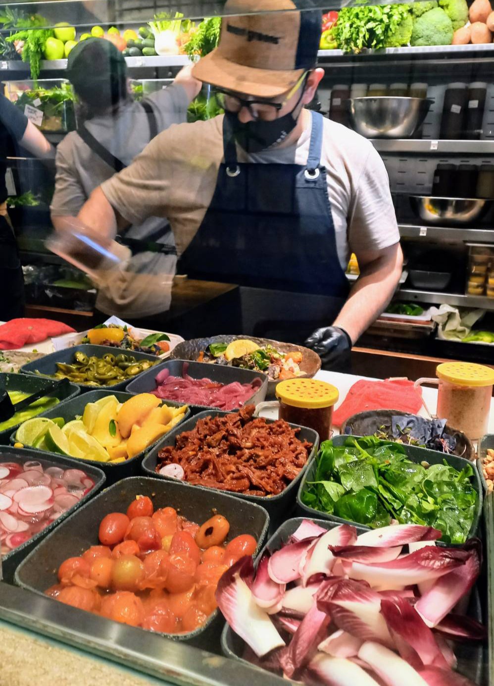 Healthy fast food in Barcelona