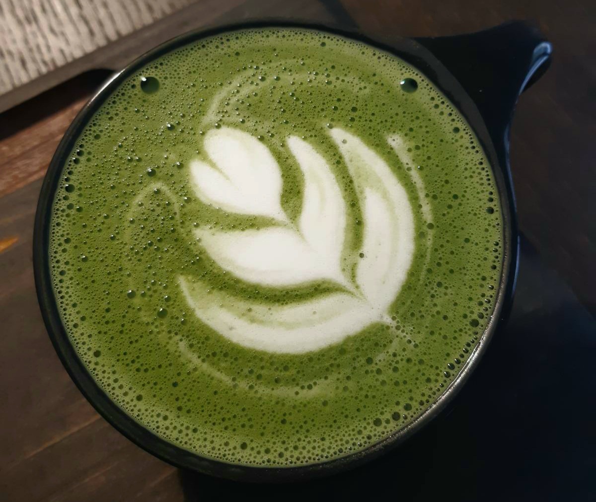 Matcha lattes in Barcelona