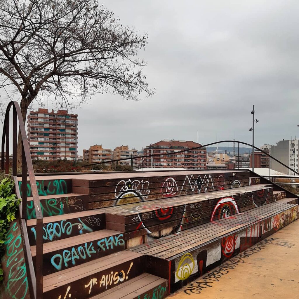 High Line Gardens of Barcelona