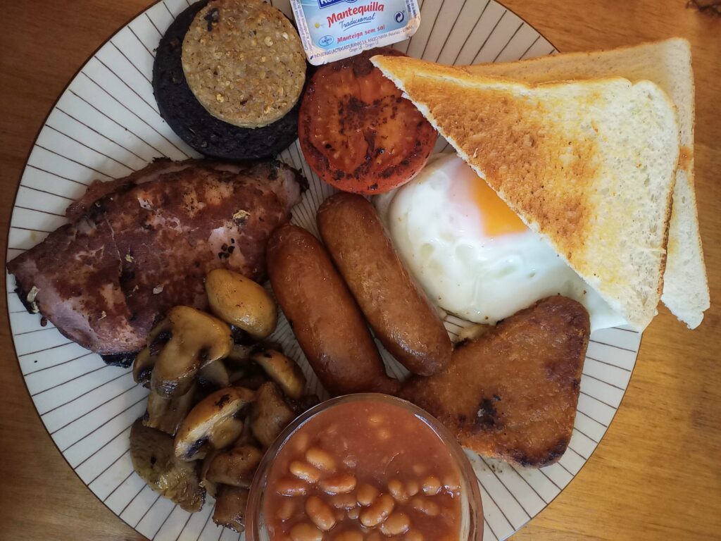 Saint Patrick’s Day in Barcelona, Irish breakfast